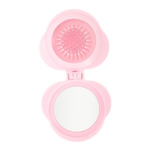 Unique Bargains Cute Foldable Airbag Mirror Comb 1 Pc - 1 of 4