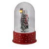 Northlight Lighted Santa with Street Light Snowing Christmas Globe - 11.75" - image 4 of 4