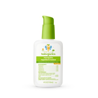 Babyganics 4oz Outdoor Pest Control Baby Mosquito Repellent Lotion