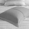 Gracie Mills Naxos 3 Piece Stripe Duvet Cover Set - 4 of 4