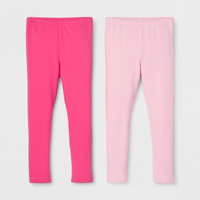 girls pink leggings