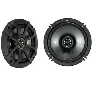 Kicker CSC 6.5-INCH (160mm) COAXIAL SPEAKERS, 4-OHM (Pair) - 1 of 4