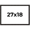 PosterPalooza | 27x18 Bamboo Picture Frame, UV Acrylic, 4 Finishes - Brown, Black, Gold, and Natural - 2 of 4