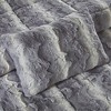 Lyngins 4-Piece Faux Fur Full/Queen Comforter Set, Ultra-Soft Bedding Set with Shams & Decorative Pillow, Oeko-Tex Certified Quilt Bedding Set - 4 of 4