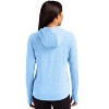 Cutter & Buck Adapt Knit Recycled Womens Heathered Hooded Pullover - 2 of 2