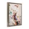 Stupell Industries Earth Tones Floral Abstraction Floating Frame Canvas Art - 2 of 4
