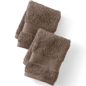 Lands' End Premium Supima Cotton 2-Piece Washcloth Set - 1 of 3