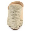 Allegra K Women's Espadrille Wedge Heel Wedge Sandals - 3 of 4