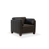 36" Matias Chair Chocolate Leather - Acme Furniture - 3 of 3