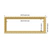 Amanti Art Versailles Gold Framed Magnetic Dry Erase Board - 4 of 4