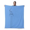 Adventure Time Silk Touch Faux Shearling Throw Blanket 50x60 Inches - 3 of 4
