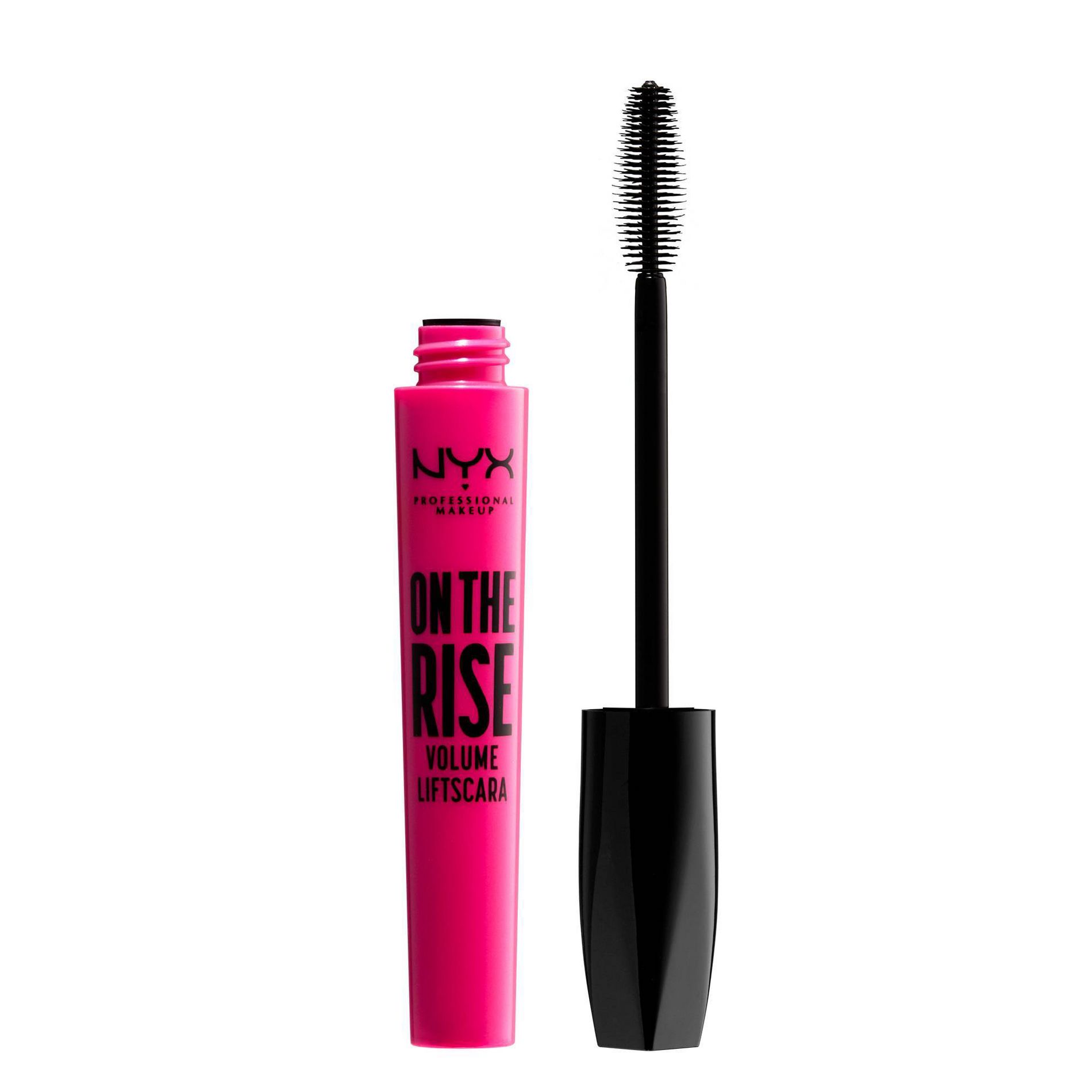 NYX Professional Makeup On the Rise Volume Lift Mascara Black - 0.33 fl oz: Curling, Lengthening, Volumizing