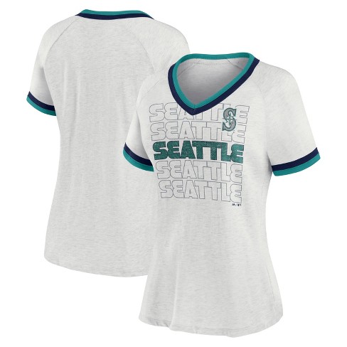 MLB Seattle Mariners Men's Button-Down Jersey - M