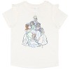Disney Princess Little Girls Casual Shirt and Leggings 2-Piece Outfit Set - White, 6 - 3 of 4