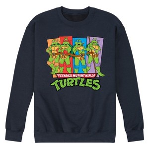 Men's - Teenage Mutant Ninja Turtles - TMNT Group Graphic Fleece Sweatshirt - 1 of 4
