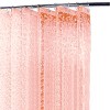 Home Mart Goods Blush Pink Transparent Stone Pebble PEVA Shower Curtain Liner Waterproof - 2 of 2
