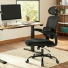 Good Ergonomic Mesh Office Chair With Lumbar Support,Flip-Up Arms,Swivel Desk Chair High Office Chair With Wheels-Cuddlewood - image 2 of 4