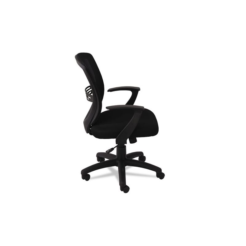 OIF Swivel/Tilt Mesh Mid-Back Task Chair, Supports Up to 250 lb, 17.91" to 21.45" Seat Height, Black, 3 of 7
