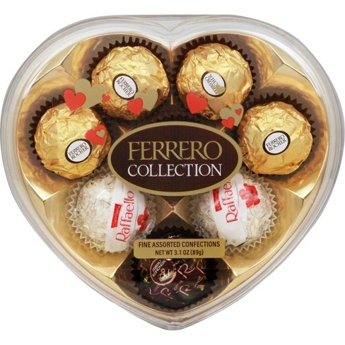Ferrero Collection Valentine\'s Fine Assorted Confections - 3.1oz : Target
