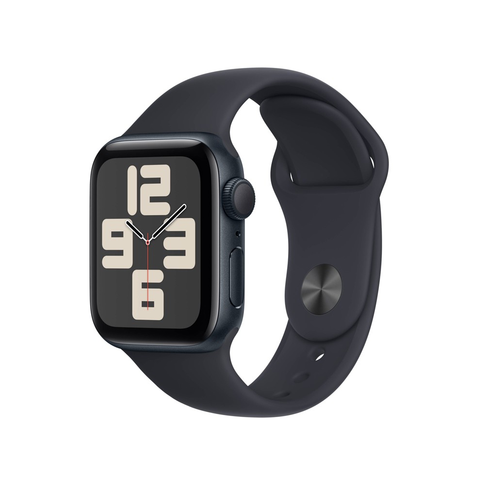 Photos - Smartwatches Apple Watch SE GPS  44mm Midnight Aluminum Case with (2023, 2nd Generation)