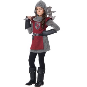California Costumes Fearless Knight Girls' Costume - 1 of 2