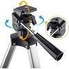 Gskyer Telescope, 70mm Aperture 400mm AZ Mount Astronomical Refracting Telescope for Kids Beginners - Travel Telescope with Carry Bag - 4 of 4