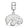 Black Bow Jewelry Sterling Silver Iowa Hawkeyes NCAA Bead Charm - 2 of 4