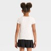 Girls' Short Sleeve Ribbed T-Shirt - Cat & Jack™ - 2 of 3