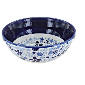 Blue Rose Polish Pottery Manufaktura Cereal Bowl - 1 of 2