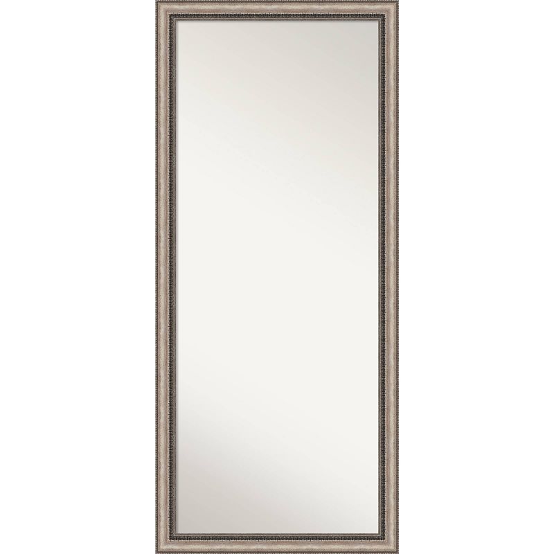 Lyla Ornate Framed Full Length Floor Leaner Mirror Silver - Amanti Art, 1 of 10