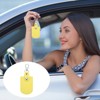 Unique Bargains DIY Office Car PU Leather Key Fobs 2 Pcs - 4 of 4