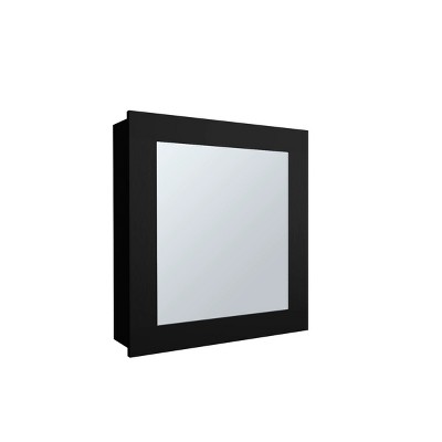 GlasFlength Decorative Wall Mirrors Bathroom Decor Cabinet Accent Mirror Vanity Medicine Cabinet Mirrors for Bathroom Wall, Black, 18.6"*5.7"*20.5"