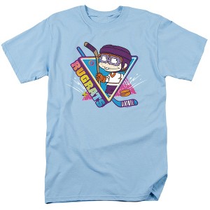 Rugrats Chucky Hockey Adult T-Shirt Light Blue Small - 1 of 4