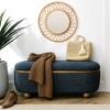 CAVINAS Storage Bench Upholstered End of Bed Foot Rest - 3 of 4