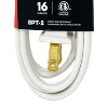 RAYOVAC® Indoor Extension Cord with Straight Plug, White - 4 of 4