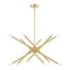 Livex Lighting Soho 12 - Light Chandelier in  Satin Brass - 3 of 4