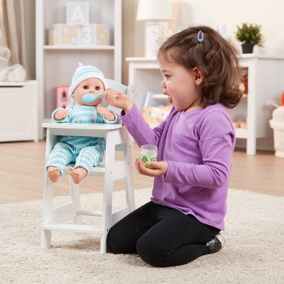 melissa and doug doll high chair