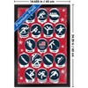 Trends International Team USA: 2026 Winter Olympics (Milan) - Pictograms Framed Wall Poster Prints - 3 of 4