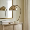 Uttermost Romani Brass Desk Lamp – Sleek Iron and Crystal Accent Lighting for Modern Workspaces and Stylish Interiors - 3 of 4