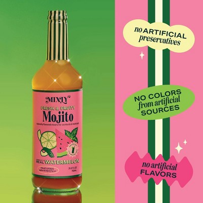 Mixly Watermelon Mint Mojito Mix - 750ml