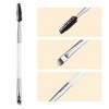 Unique Bargains Soft Double Heat Angled Eyebrow Brush Eyelash Extension Brush for Women Eye Makeup - 2 of 4