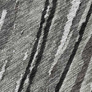 Taupe Charcoal And Ivory Abstract Washable Indoor Outdoor Area Rug - 1 of 4