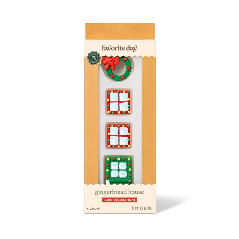 Gingerbread House Decorating Party Editable Icing Bottle Labels