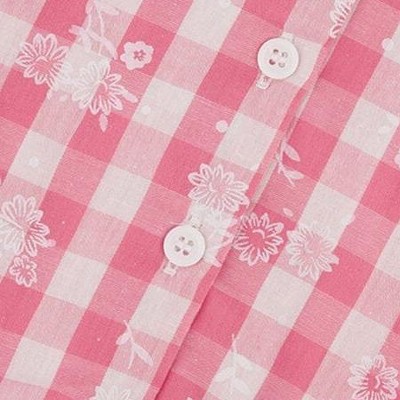 pink and white checks