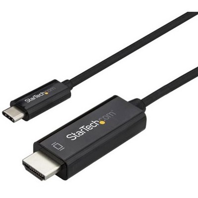 StarTech.com 3m / 10 ft USB C to HDMI Cable - USB 3.1 Type C to HDMI - 4K at 60Hz - Black