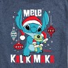 Men's - Lilo and Stitch - Mele Kalikimaka Short Sleeve Graphic T-Shirt - 2 of 4