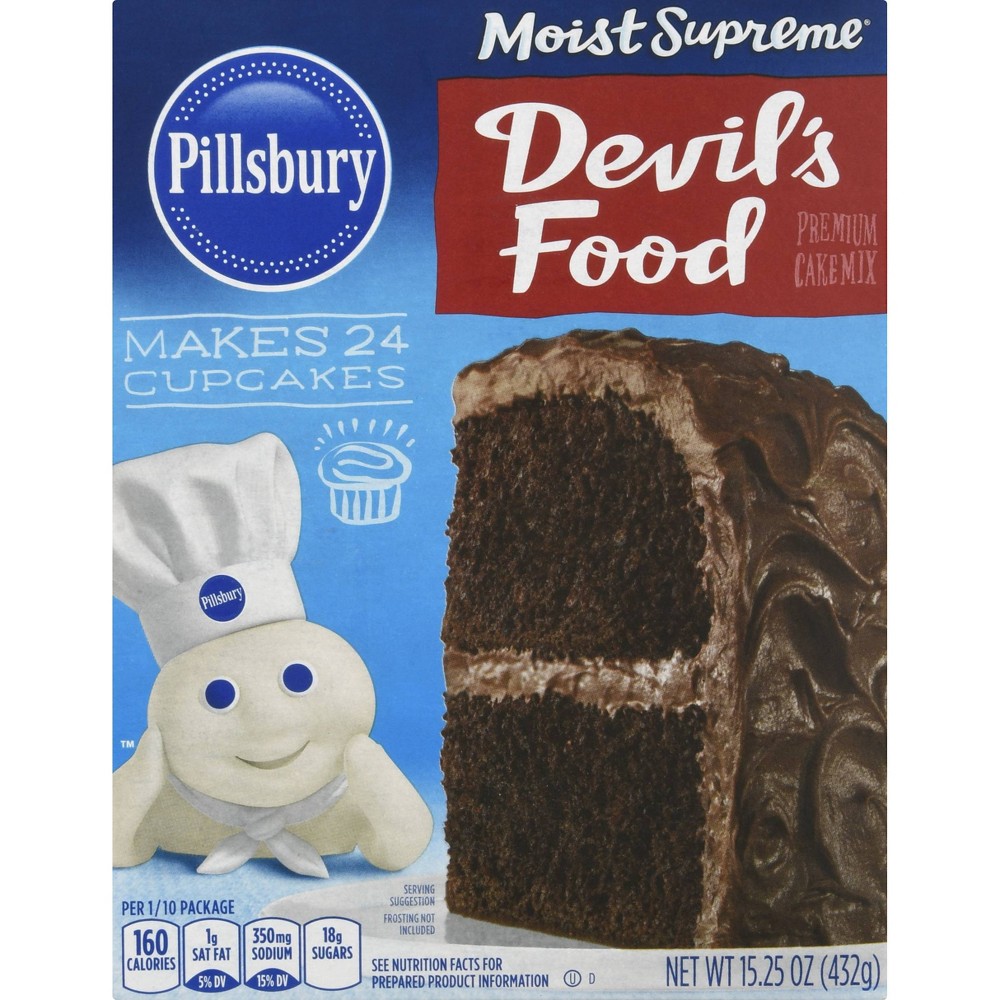 UPC 051500604410 product image for Pillsbury Moist Supreme Devil's Food Cake Mix - 15.25oz | upcitemdb.com