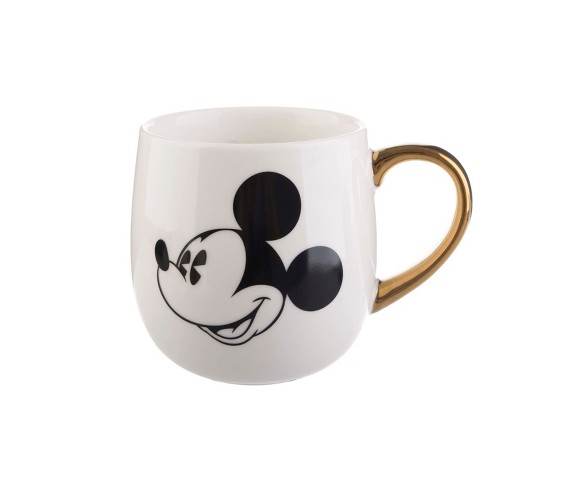 Mickey Mouse & Friends Mickey Mouse Porcelain Mug 16oz - White/Gold