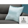Vynxaria 21" Square Decorative Throw Pillow - Hypoallergenic Polyester, Modern Design - 3 of 4