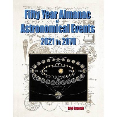 Fifty Year Almanac of Astronomical Events - 2021 to 2070 - by  Fred Espenak (Paperback)